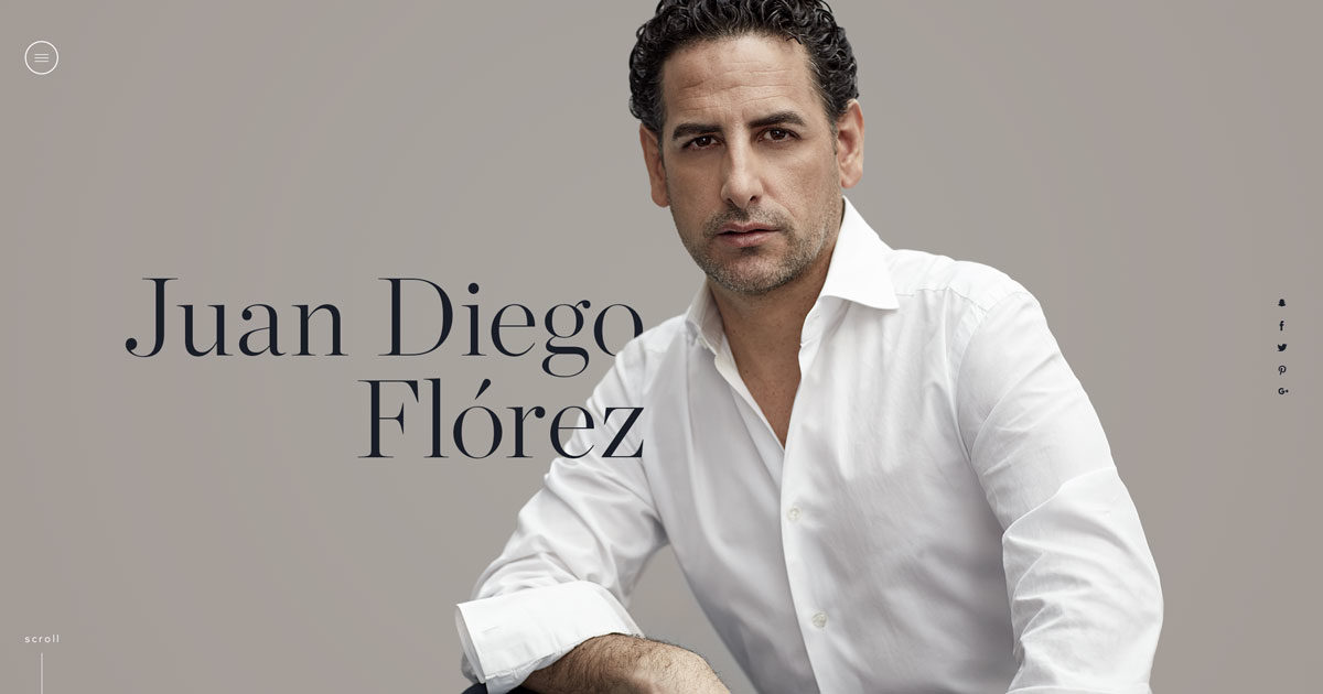 Homepage - Juan Diego Flórez